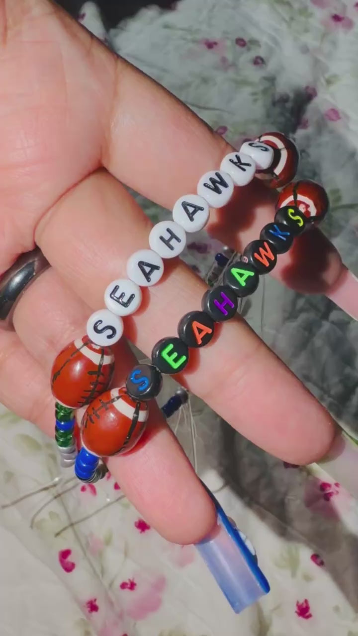 NFL BEADED BRACELET