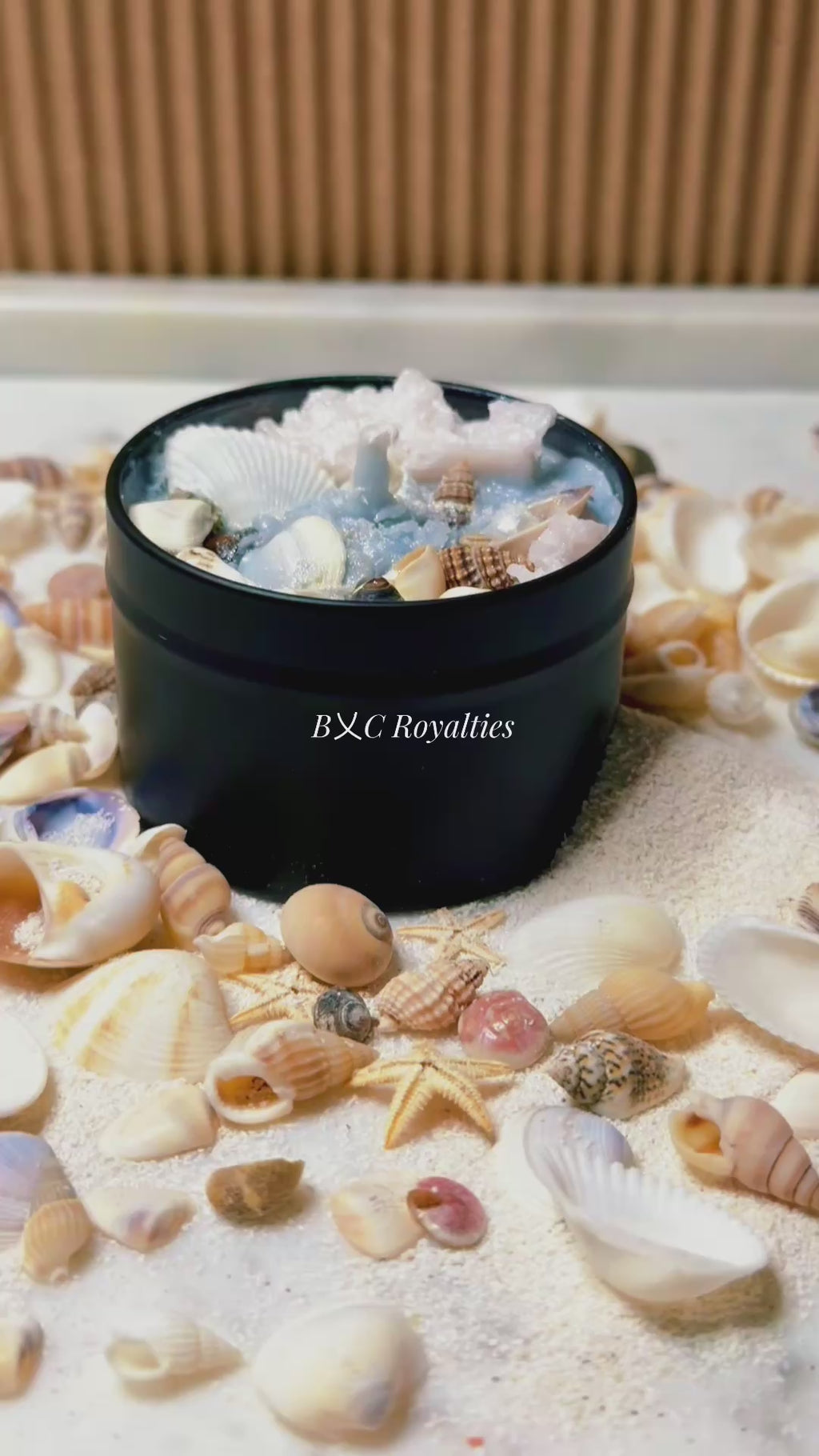 Mini Shells Ocean Breeze Candle-Video